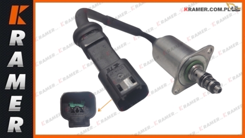 15169637 Elektrozawór VOLVO L150F L180F L180G L220F Solenoid valve/ Solenoidventils/ соленоидный клапан/ elettrovalvola/ électrovanne