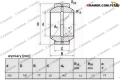 GE100ES2RS Tuleja wahliwa łożysko wahliwe łożysko kulowe CAT VOLVO KOMATSU JCB DOOSAN HYUNDAI HITACHI CASE NEW HOLLAND   self-aligningbearing / ball bearing / samonastavovacie ložisko / samoporavnavajući ležaj/kuglični ležaj /