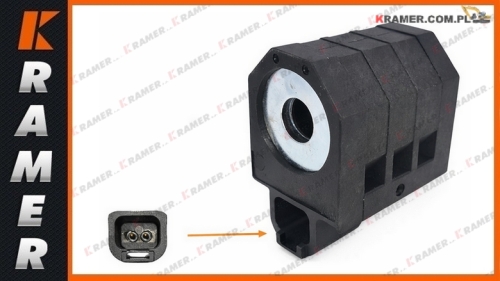 XKBL-00004 Cewka elektrozaworu HYUNDAI R210 R240 Cewka elektrozaworu/ Solenoid valve coil/ Magnetventilspule/ катушка электромагнитного клапана/ Bobina elettrovalvola/