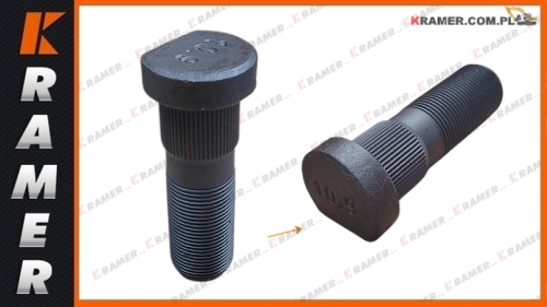 15107881  VOE15107881 Szpilka koła VOLVO L120C L90C L50C L50D L90D L120E L120D L110F  L70F L50E L110G Wheel stud/ Radbolzen/ Kolieskovy kolik/ / Шпилька колесная