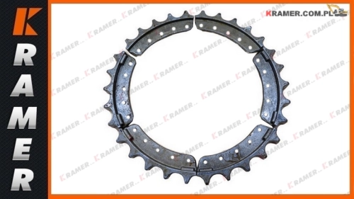2782357 Koło napędowe segmentowe gąsienicy / łańcucha spycharki CAT / CATERPILLAR D3K / D4K Sprocket / Turas / Kettenräder / Antriebsräder / Звезда / Pignon / Lánckerekek / Rueda cabilla / Ruota motrice / Drivhjul / Vetopyörät