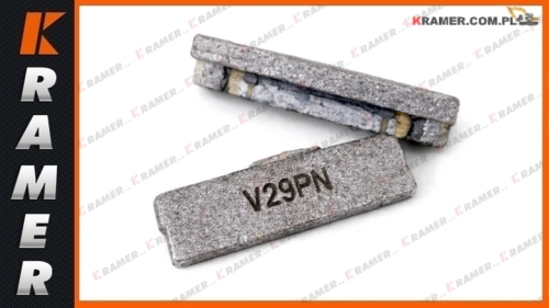 SW29P Zabezpieczenie zęba typu ESCO V29 zamiennik V29AD V29AR V29RYL V29SDX V29SHV V29SYL V29S6F V29TVY V29TYL  V29TYLCE V29VY V29VYH PIN / Lock / Sicherung