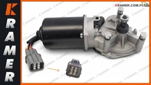 4453690S Silnik wycieraczek HITACHI ZX110  ZX120 ZX130 ZX160  ZX180LC ZX200 ZX210 ZX225 ZX230 ZX270 ZX330 ZX600 ZX800 Wiper motorass'y / мотор стеклоочистителя / Двигатель стеклоочистителя  применяется