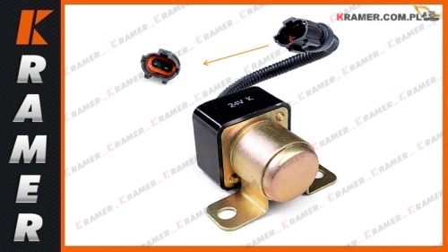 2544-1022 Przekaźnik rozrusznika DOOSAN SOLAR 340LC-7 DX190W starter relay /štartovacie relé /relej startera /starterio relė /startrelä /реле стартера/Anlasserrelais