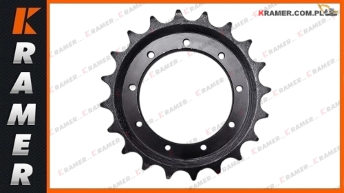 H2043505 Koło napędowe (gwiazda) gąsienicy gumowej minikoparki AIRMAN AX25 - 3 Sprocket / Turas / Kettenräder / Antriebsräder / Звезда / Pignon / Lánckerekek / Rueda cabilla / Ruota motrice / Drivhjul