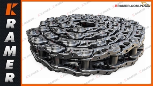102-8077 Łańcuch gąsienicy stalowy minikoparki stosowany zamiennie z gąsienicą gumową 450x71x80 w minikoparkach VOLVO EC70  EC70B Track chain  Baggerketten  цепи гусеницы  lanci  láncok