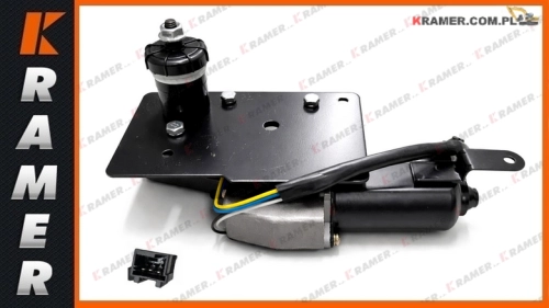 4458336 Silnik wycieraczek HITACHI ZX160 ZX75US EX60 ZX70 Wiper motor ass'y / мотор стеклоочистителя / Двигатель стеклоочистителя применяется