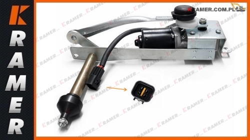 4369540 4369540S  Silnik wycieraczek HITACHI EX100-5EX120-5 EX130H-5 EX200-3 EX200-5 EX210H-5 EX270-5 EX280H-5 EX300-5 Wiper motor ass'y / мотор стеклоочистителя / Двигатель стеклоочистителя применяется