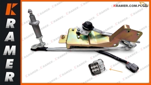 4453690 Silnik wycieraczek HITACHI ZX210 ZX225 ZX110 ZX120 Wiper motor ass'y / мотор стеклоочистителя / Двигатель стеклоочистителя применяется