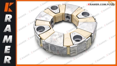331/19919 Sprzęgło elastyczne pompy JCB JS330 JS460 Clutch Hydraulic Pump / clutch betweenengine and hydraulic pump /  Cцепление / Муфта