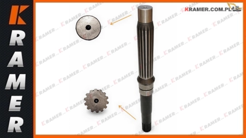 14565331  VOE14565331 Wałek zwolnicy VOLVO EC240C EC290C EC300D EC300E EC340D EC330B EC330C EC350D EC360C EC380D EC380E final drive shaft / koncový hnací hriadeľ / završno pogonsko vratilo / slutlig drivaxel / gala piedziņas vārpsta /