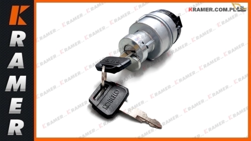 YN50S00026F1 Stacyjka KOBELCO SK200-8  SK210-8  SK350-8 + 2 kluczyki gratis Switch, ignition, (Supplied with x2 Keys)