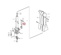 11705466 VOE11705466 Siłownik gazowy VOLVO EW140 EW140B EW140C EW145B EW160 EW160B EW160CEW180B EW180C Gas Spring / Амортизатор / Газовыйцилиндр