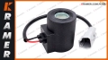 20K-06-33720 20K0633720 Cewka KOMATSU OEM PW160-7 PW160-8 PW170 PW180 Solenoid Coil / Соленоид / катушка электромагнитного клапана / tekercs / bobina / cievka / Spole / spoel/ bobine / Spule