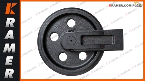 72284223 PY52D00015F1 Kompletne koło napinające gąsienicę koparki CASE CX50  NEW HOLLAND E50 Idler / Leiträder / Натяжное колесо / Ленивец / Láncfeszítő kerekek / Vodící (napínací) kola / Ruote anteriori / rueda guía / Rola intinzatoare senila /