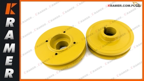 3389198 Koło pasowe wału KOMATSU ISUZU silnik 4BG1 4BD1 PULLEY CRANKSHAFT / RATAVIMAS / RADLAGER / шкив коленчатого вала