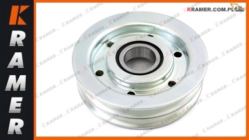 1661878 Koło pasowe napinacza VOLVO A25D  30D A35D  A40D  EC200  EC230B  EC280  EC300 EW200  EW230B Pulley / ratavimas  / radlager / Шкив