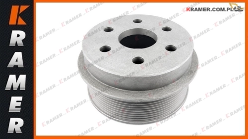 6209-61-3110 Koło pasowe pompy wody KOMATSU PC220-6 PC200-6 PC210-6 PC210LC-6 PULLEY FAN / ПОДШИПНИК КОЛЕСА / RATAVIMAS / BELT RITE / RADLAGER