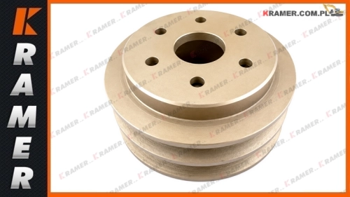 6207-61-3251  Koło pasowe pompy wody KOMATSU PC78MR-6 PC120-6 PC150-5 WA180-3 PC88MR-6   PULLEY FAN / шкив коленчатого вала / RATAVIMAS / BELT RITE / RADLAGER