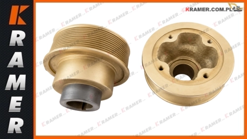 000009694 Koło pasowe wału CAT 320B 325B 323B PULLEY CRANKSHAFT / RATAVIMAS / RADLAGER / ПОДШИПНИК КОЛЕСА