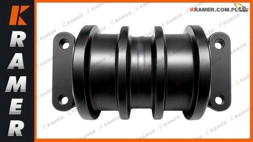 5231104 Rolka jezdna MECALAC 714 MC rant środkowy Track bottom roller  / Laufrolle / Опорный каток / görgők / rouleaux / Underrullar / Alarullat / ruller