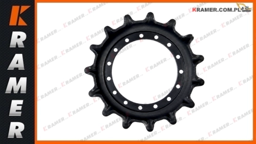 7204050 Koło napędowe mini BOBCAT T450 T550 T590 T595 Sprocket / Turas / Kettenräder / Antriebsräder / Звезда / Pignon / Lánckerekek / Rueda cabilla