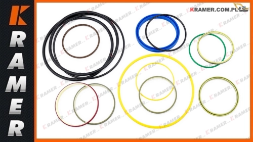 11707029 Pakiet uszczelnień siłownika przechyłu łyżki TILT stosowany w ładowarkach VOLVO L120C  L120D Sealing Kit Volvo Wheel Loader / Комплект прокладок / eine Reihe von Dichtungen / conjunto de sello / Tömítés készlet / set garnituri cilindruhidraulic