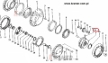 Set redukcyjny drugi napędu CAT320B 000003646 Gear reduction set, Second Planet