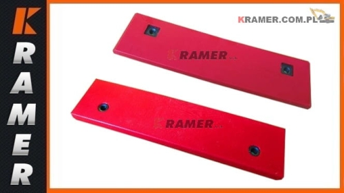 Ślizg JCB ładowarek teleskopowych L-305 mm 160/00984 Numery katalogowe - 160/00984 Pad wear
