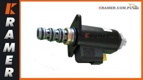 1211490; Elektrozawór jazdy koparki CAT 320B 24V; Elektrozawór/ Solenoid valve/ Solenoidventils/ соленоидный клапан/ elettrovalvola/ électrovanne.