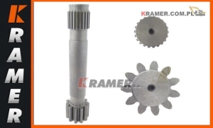 Wałek zwolnicy KOMATSU PC350-8 PC300 PC290-8