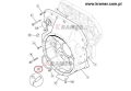 Simmering wału JCB silnik DieselMax tył  320/03029  Seal rear oil