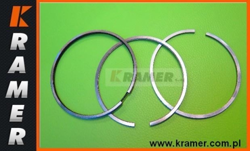 Komplet pierścieni tłokowych. Silnik JCB 3CX / 4CX; Numery katalogowe - 320/09299 / 320/09213; Kit piston ring/ Kolbenring einbauen/ Комплект поршневых колец