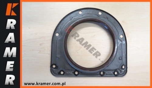 Simmering z obudową na wał korbowy JCB 3CX / 4CX ;Numery katalogowe - 02/202370; Simmering with housing/ Simering mit Gehäuse/ Симеринг с корпусом