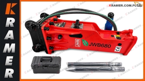 JWB680 Młot hydrauliczny JWB680 koparki 5-7T hydraulic hammer / hydraulické kladivo / hidraulički čekić / hidraulinis plaktukas / hydraulisk hammare / hydraulické kladivo / hidraulikus kalapács /