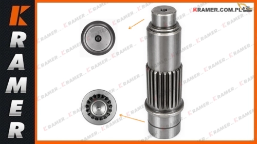 05/909514 Wałek hydromotoru JCB JJS110 JS115 JS130 JS145 JS160 JS180  Motor Shaft / Вал гидромоторахода