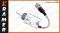U85206452 333/D9799 Cewka gaszenia stosowana w maszynach z silnikiem PERKINS m.in. JCB 8014 8018 8016 8020 Flameout shutdown shut off solenoid switch  / Клапан электромагнитный  отсекатель / Соленоид ТНВД