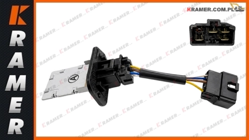 14514329 OEM / VOE14514329 Rezystor VOLVO dmuchawy EC140B EC160B EC180B EC210B EC240B EC290B EC330B EC360B resistor / widerstand / резистор / rezistor / ellenállás