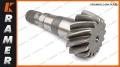9C8669 ORG  9C-8669 Wałek zębaty ataku CAT 966F 970F 814F SHAFT-BEVEL PINION  / Hriadeľ s kužeľovým pastorkom /Veleno ir kūginio krumpliaračio blokas / Axel med koniskt pinjongdrev /