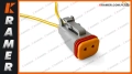 721/10763 K Wtyczka wiązka JCB 3CX 4CX lampy czujniki Plug connector / Zástrčkový konektor / Utični  konektor / Kištukinė jungtis / Stickkontakt / Konektor /