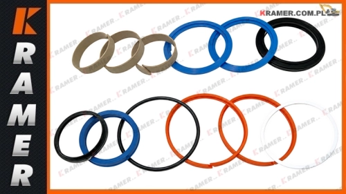 11700151 OEM VOE11700151 Pakiet uszczelnień siłownika skrętu stosowany w wozidłach VOLVO A35D  A40  A40D Sealing kit steering cylinder / комплект уплотненийгидравлического цилиндра / Hydraulikzylinder Dichtungen