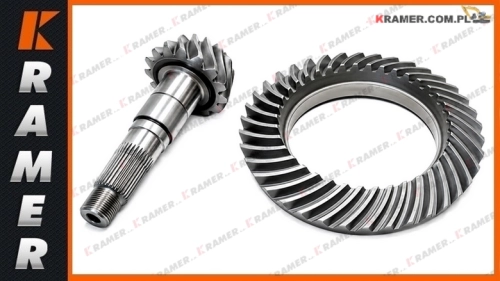 458/70037 ORG Wałek ataku z kołem JCB oryginał 13x38 3CX 4CX 535 536 540 541 Drive Gear Set / Wheel and Pinion / Главная коническая пара
