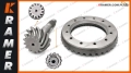 458/70037 ORG Wałek ataku z kołem JCB oryginał 13x38 3CX 4CX 535 536 540 541 Drive Gear Set / Wheel and Pinion / Главная коническая пара