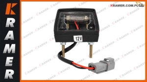 Lampka tablicy rejestracyjnej JCB 3CX 4CX ładowark