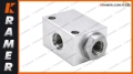 25/221847 OEM Zawór JCB OEM 3CX 4CX 531-70 536-70 541-70 8025ZTS 8030ZTS 8035ZTS 8040ZTS 8045ZTS 8055ZTS 8060 8065RTS Valve shuttle  / Kyvadlový ventil / Preklopni ventil / Perjungiamasis  vožtuvas / Växelventil / Preklopni ventil / Pārslēgvārsts /