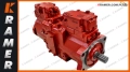 31K6-10120 31K612120 Pompa hydrauliczna typu kawasaki K7V125DTP stosowana w koparkach gąsienicowych HYUNDAI R220LC-9A Hydraulic gear Pump / Steering Pump / Насосгидравлический / hydraulické zubové čerpadlo / Гідраўлічны помпаз зубчастай перадачай