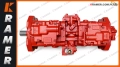 333/K7890 Pompa główna hydrauliczna typu KAWASAKI K5V160DT stosowana w maszynach JCB JS360 JS370 Hydraulic gear Pump / Steering Pump / Насосгидравлический / hydraulické zubové čerpadlo / hydraulische tandwielpomp / hidraulinė pavara siurblys /