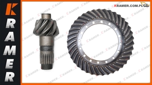 11103266 VOE11103266 Wałek ataku z kołem talerzowym stosowany w ładowarkach VOLVO L150E  L150F  L150G  L180E  L180F  L180G Drive Gear Set / Wheel and Pinion / Главная коническая пара
