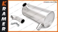 3244156 324-4156 Tłumik stosowany w koparkach CAT z silnikiem C6 C6.4  320D 321D 323D Śrenica wlotu: 89mm Muffler silencer / silencer exhaust / silenciador / Schalldämpfer / duslintuvas / глушитель / dämpare
