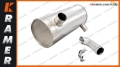 3244156 324-4156 Tłumik stosowany w koparkach CAT z silnikiem C6 C6.4  320D 321D 323D Śrenica wlotu: 89mm Muffler silencer / silencer exhaust / silenciador / Schalldämpfer / duslintuvas / глушитель / dämpare